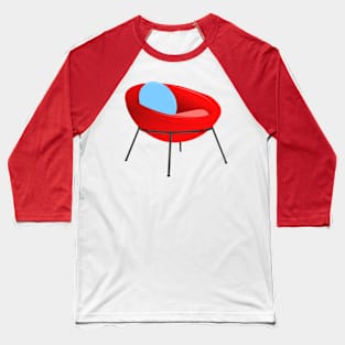 Bowl Chair Baseball T-Shirt